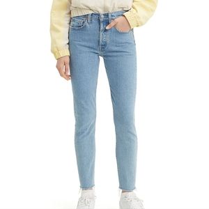 Levi's 501 Tango Talks Button Fly Skinny Jeans 26